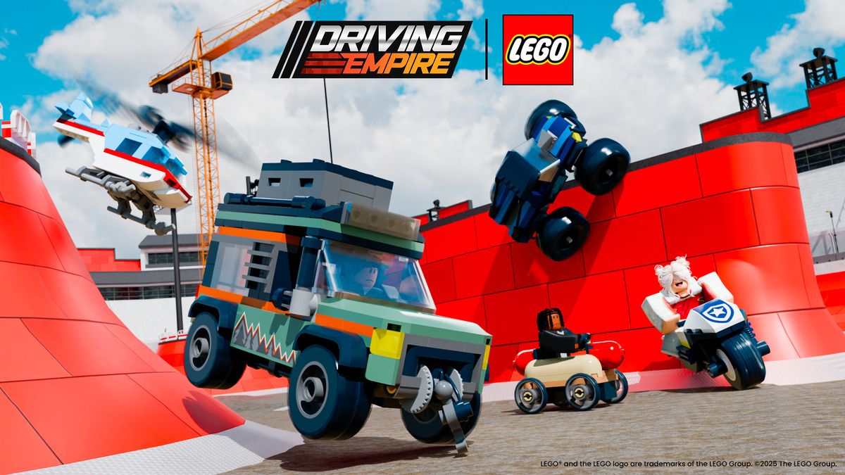 LEGO × Driving Empire on Roblox